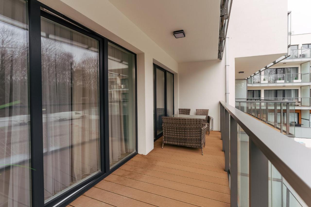 Ustronie Apartments 20 M Do Plazy 尤斯托尼莫斯基 外观 照片