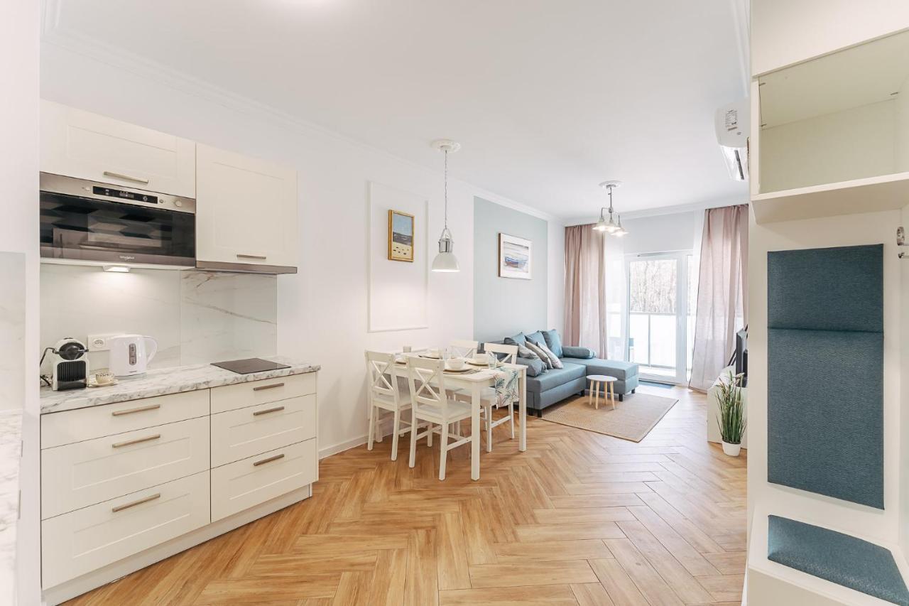 Ustronie Apartments 20 M Do Plazy 尤斯托尼莫斯基 外观 照片
