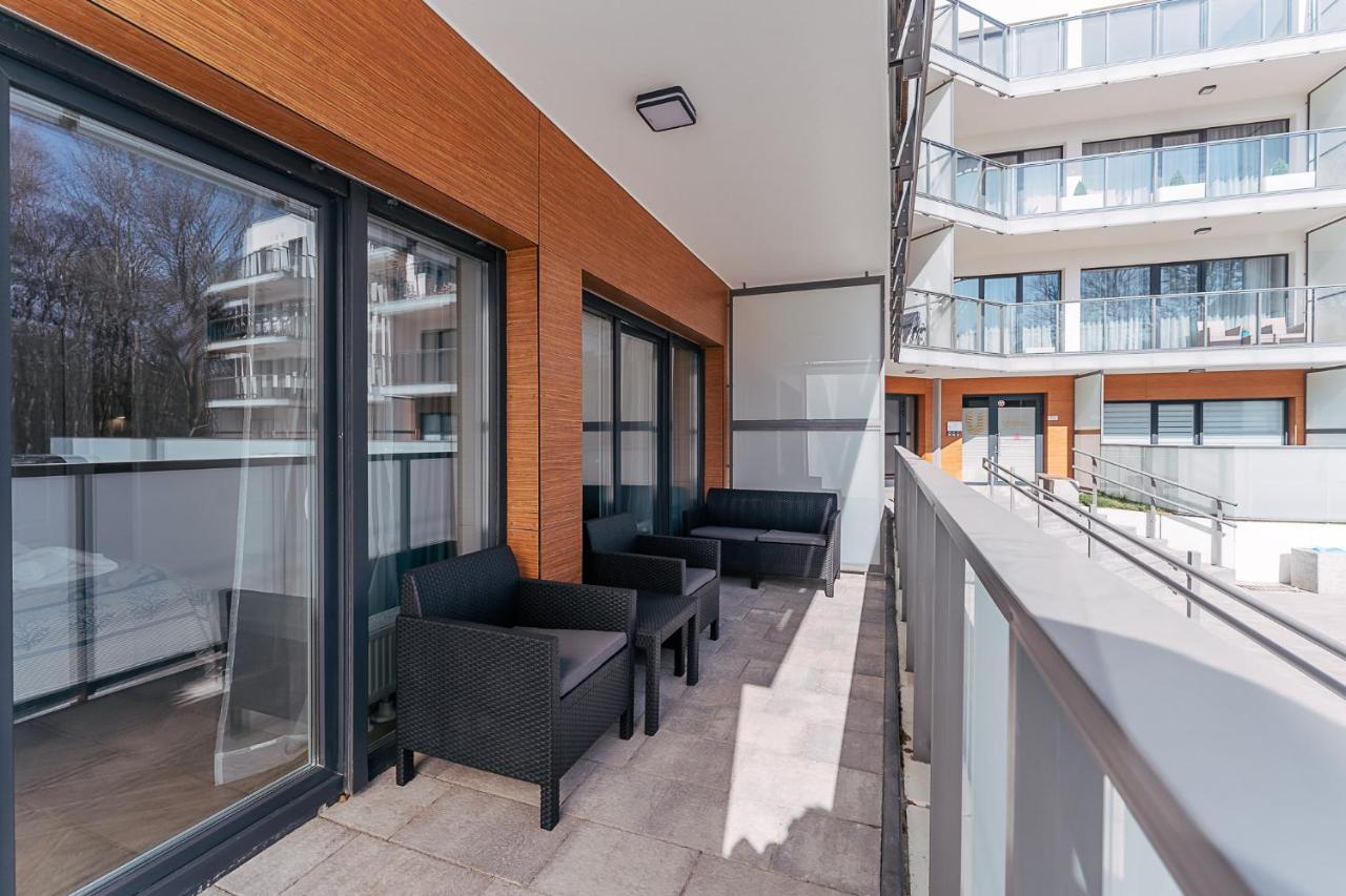 Ustronie Apartments 20 M Do Plazy 尤斯托尼莫斯基 外观 照片