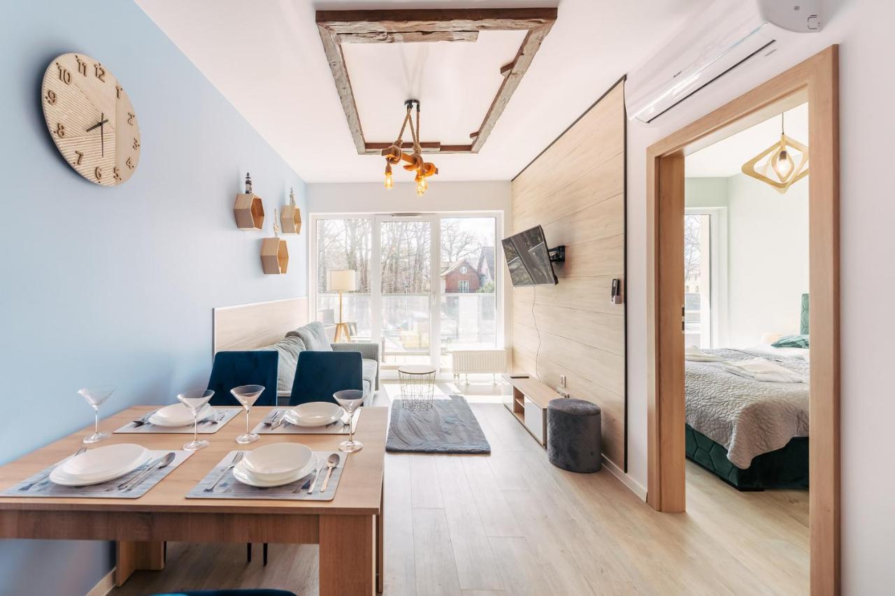 Ustronie Apartments 20 M Do Plazy 尤斯托尼莫斯基 外观 照片