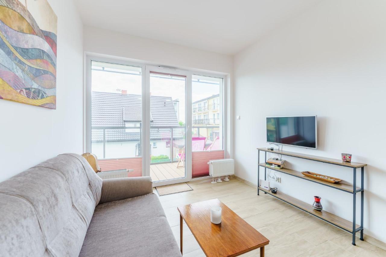 Ustronie Apartments 20 M Do Plazy 尤斯托尼莫斯基 外观 照片