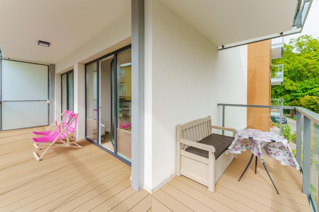 Ustronie Apartments 20 M Do Plazy 尤斯托尼莫斯基 外观 照片