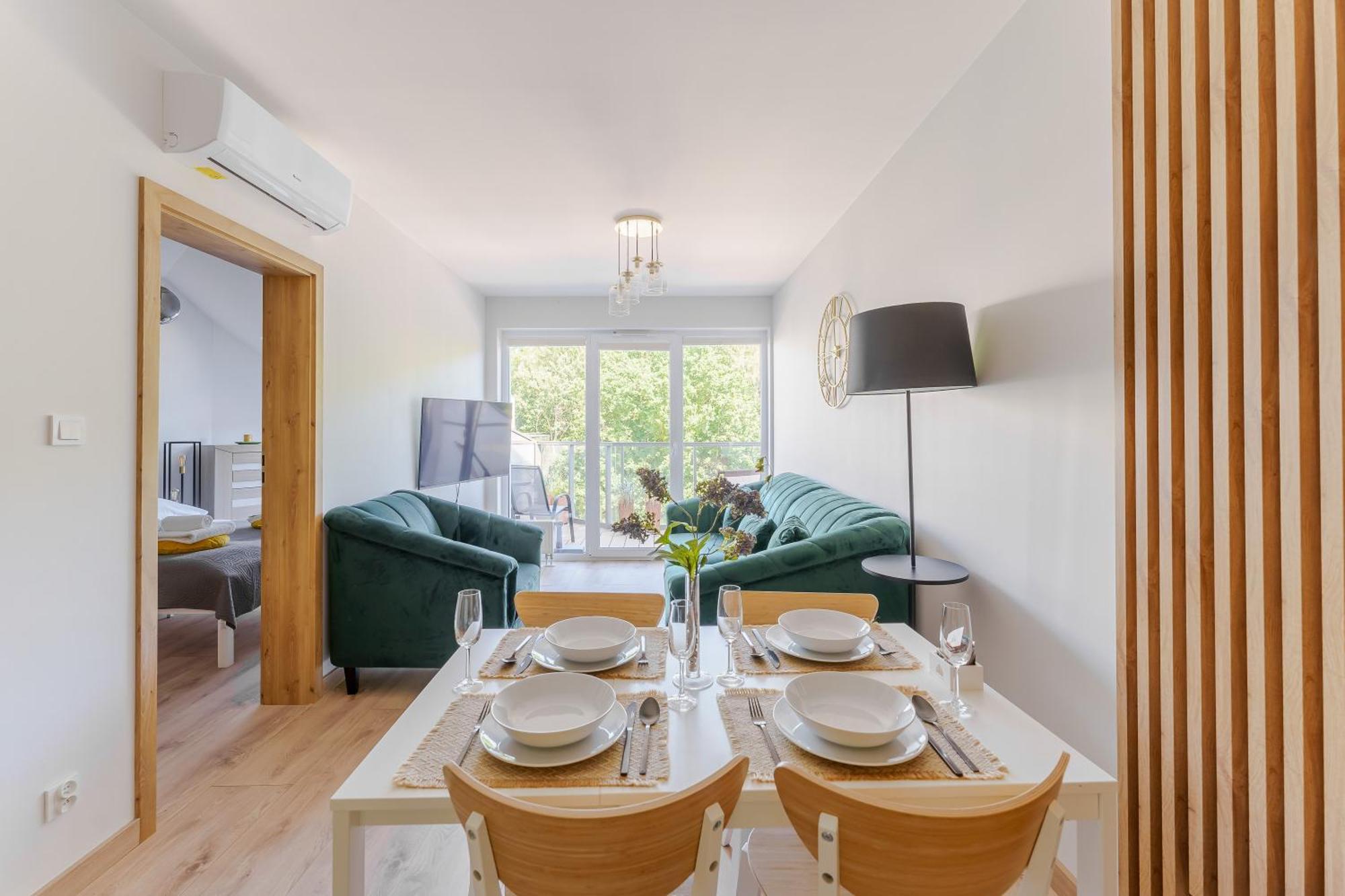 Ustronie Apartments 20 M Do Plazy 尤斯托尼莫斯基 外观 照片