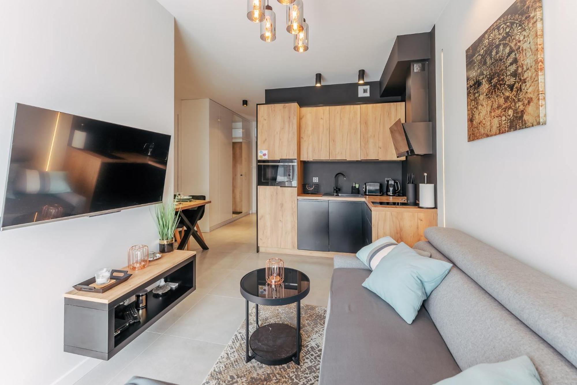 Ustronie Apartments 20 M Do Plazy 尤斯托尼莫斯基 外观 照片